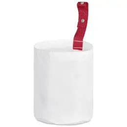 Hoppla Auto Polyester Car Refuse Holder Red